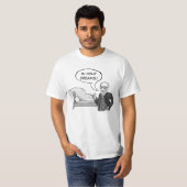 Sigmund Freud "In je dromen!" T-shirt (Voorkant volledig)