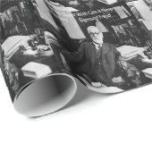 Sigmund Freud in zijn Kantoor- en grappige citaat Cadeaupapier (Rol Hoek)