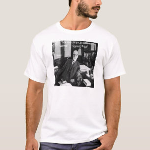 Sigmund Freud in zijn kantoor & Grappige kat quote T-shirt
