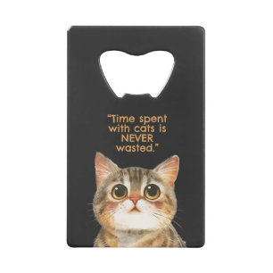 Sigmund Freud kattenquote Creditkaart Flessenopener