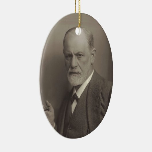 Sigmund Freud Keramisch Ornament (Rechts)