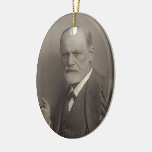 Sigmund Freud Keramisch Ornament (Links)