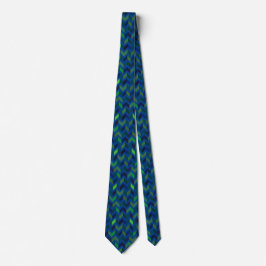Sigmund Freud Neo Patchwork Zigzag Necktie Stropdas