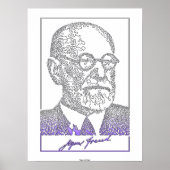 Sigmund Freud. Oostenrijkse neuroloog [008] Poster (Voorkant)
