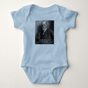 Sigmund Freud "Op een dag.." baby kweken - kleur k Romper