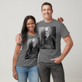 Sigmund Freud "Op een dag.." citaat t-shirt -om he (Unisex)