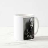 Sigmund Freud "Op een dag.." prijsopgave mok (Voorkant rechts)