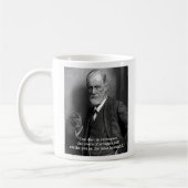 Sigmund Freud "Op een dag.." prijsopgave mok (Links)