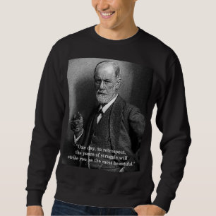 Sigmund Freud "Op een dag.." sweatshirt - kleur