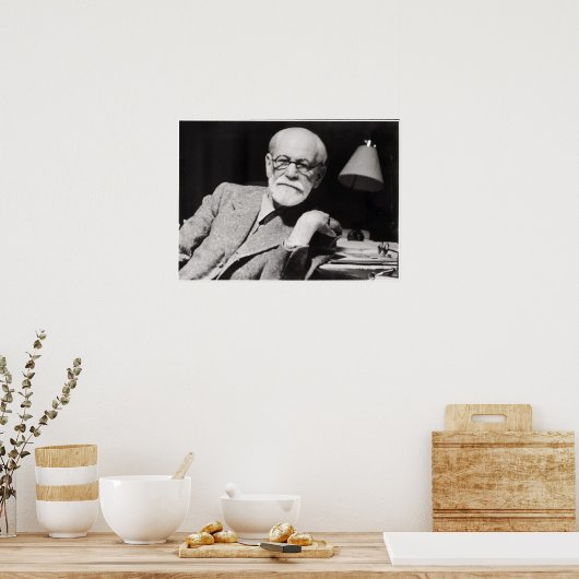 Sigmund Freud Poster (Keuken)