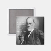 Sigmund Freud Quote Magnet 3 (Voorkant / Achterkant)