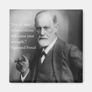 Sigmund Freud Quote Magnet 3