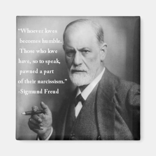 Sigmund Freud Quote Magnet 4 (Voorkant)