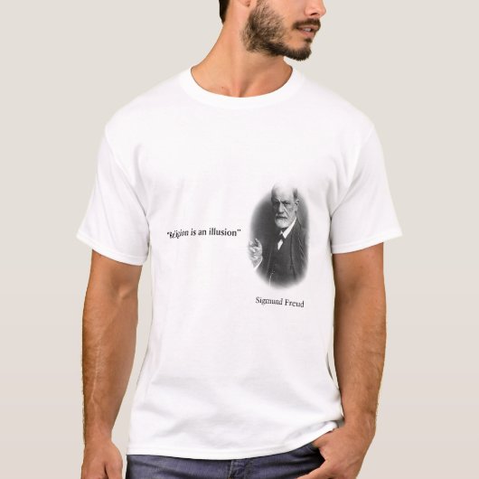Sigmund Freud Quote T-shirt (Voorkant)