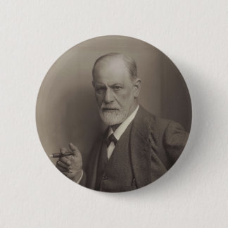 Sigmund Freud Ronde Button 5,7 Cm