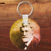 Sigmund Freud Sleutelhanger (Voorkant)