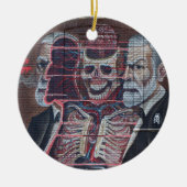 Sigmund Freud Street Art Keramisch Ornament (Voorkant)