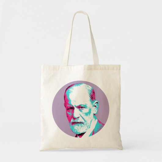Sigmund Freud Tote Bag (Voorkant)