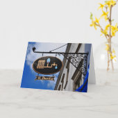 Sign 3 Wenskaart Kaart (Gele Bloem)