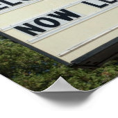 Sign for Kyburz, California Poster (Hoek)