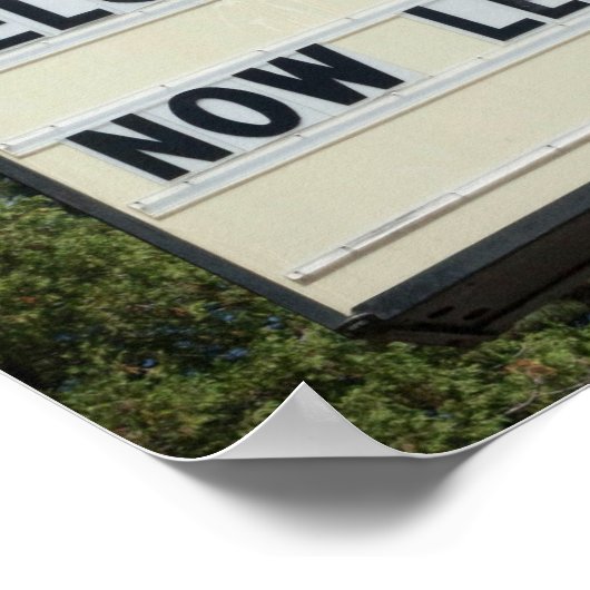 Sign for Kyburz, California Poster (Hoek)