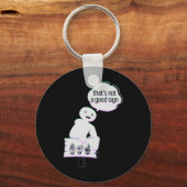 Sign Language ASL American Hand Talking Awareness Sleutelhanger (Voorkant)