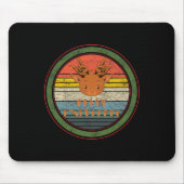 Sign Language Deaf kerstrenrendierdoaf ASL awa Muismat (Voorkant)