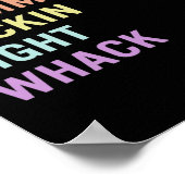 Sign Language Off Hook Asl Slang Tee Deaf Awarenes Poster (Hoek)