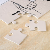 SIGN LANGUAGE puzzel Legpuzzel (Zijkant)