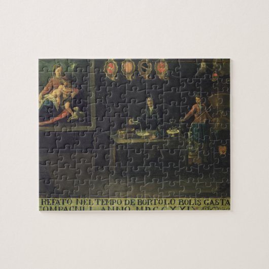 Sign of the Venetian Pharmacists' Guild, 1729 (pan Legpuzzel (Horizontaal)