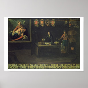 Sign of the Venetian Pharmacists' Guild, 1729 (pan Poster