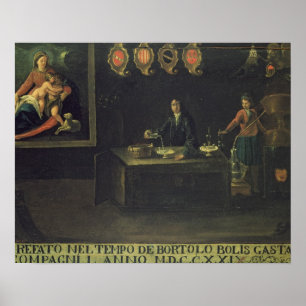 Sign of the Venetian Pharmacists' Guild, 1729 (pan Poster