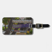 Sign post Rum Point Grand Cayman Bagagelabel (Voorkant horizontaal)