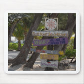 Sign post Rum Point Grand Cayman Muismat (Voorkant)
