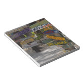 Sign Post Rum Point Grand Cayman Notitieblok (Schuin)