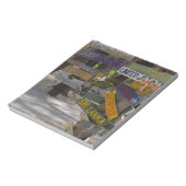 Sign Post Rum Point Grand Cayman Notitieblok (Linkerzijde)