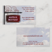 Sign Shop Vastgoedmakelaar Visitekaartje (Voorkant / Achterkant)