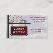 Sign Shop Vastgoedmakelaar Visitekaartje (Voorkant)