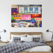 Sign Stad Canvas Print (Insitu (Slaapkamer))
