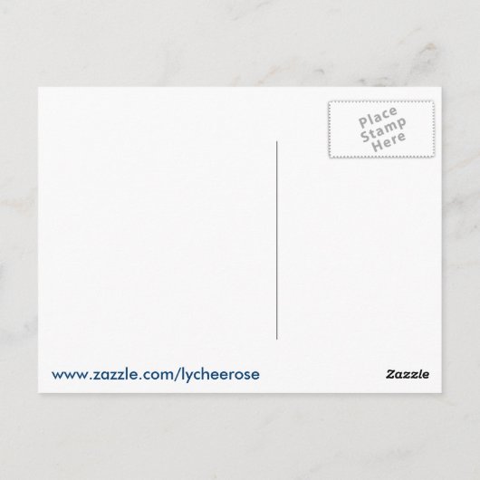 SIGN TAAL ALPHABET briefkaart (Achterkant)