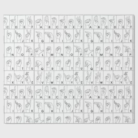 SIGN-TAAL CADEAUPAPIER (Vlak)