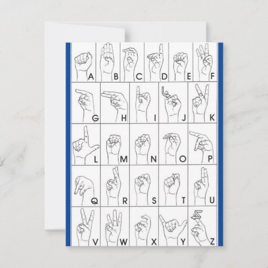 SIGN TAAL flat card (Voorkant)