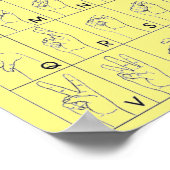 SIGN TAAL poster (Hoek)