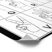 SIGN TAAL poster (Hoek)