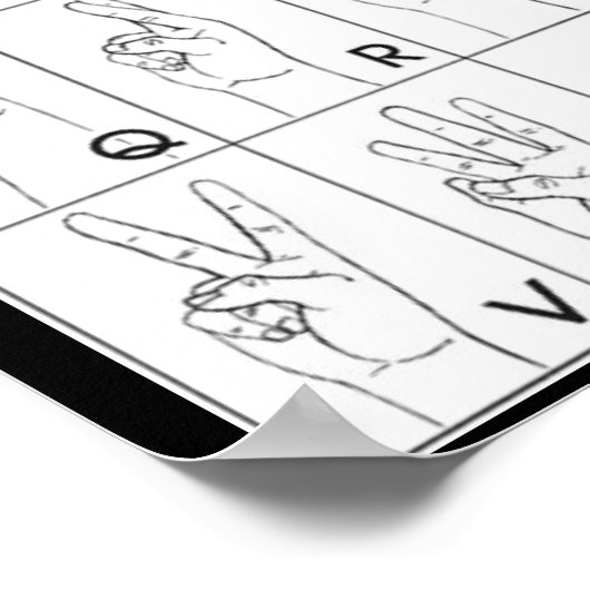 SIGN TAAL poster (Hoek)