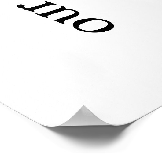 Signaal 6 Tabellen voor kleine weddenschappen Poster (Hoek)