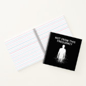 Signaal 963 - niet van deze frequentie Glitchcore Notitieboek (Binnen)