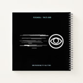 Signaal 963 - niet van deze frequentie Glitchcore Notitieboek (Achterkant)