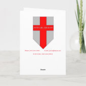 "Signaal hersteld" Beterschap Wenskaart Kaart (Achterkant)