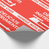 Signaal met snelle instrumenten cadeaupapier